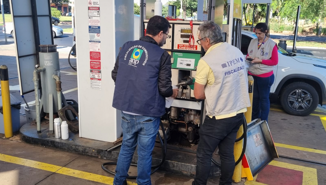 Em Ribeirão Preto, Ipem-SP realiza Operação Olhos de Lince em posto de combustível